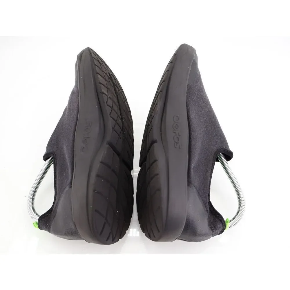 Oofos OOmg Eezee Shoes Men’s Size 9 Black Slip On Comfort Sneakers
